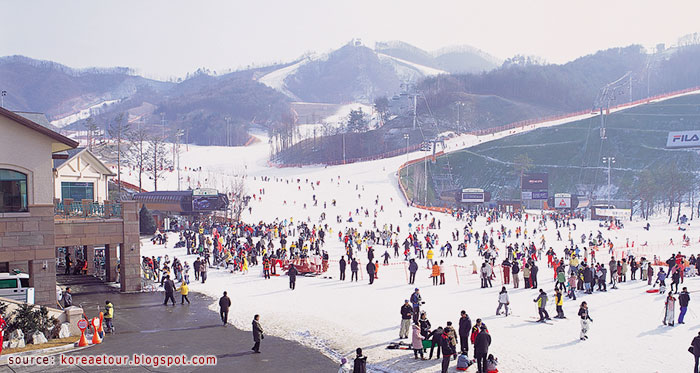 บรรยากาศสกีรีสอร์ท Oak Valley Snow Park