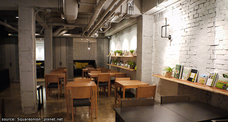 บรรยากาศภายใน ร้านชา O’sulloc tea house