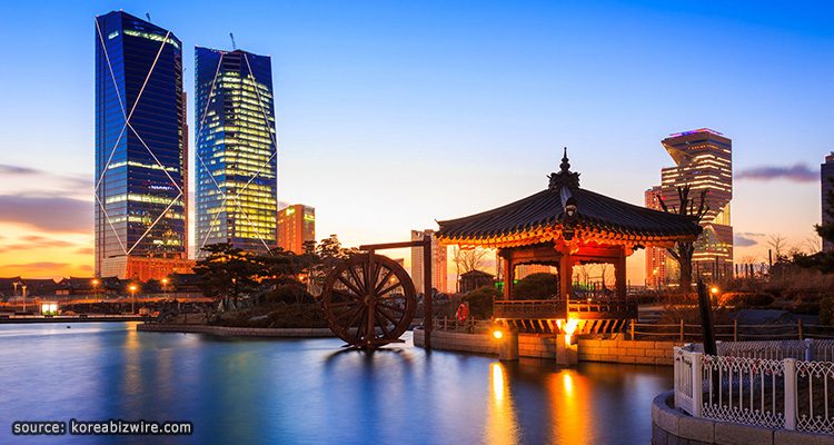 สวนซองโด Songdo Central Park