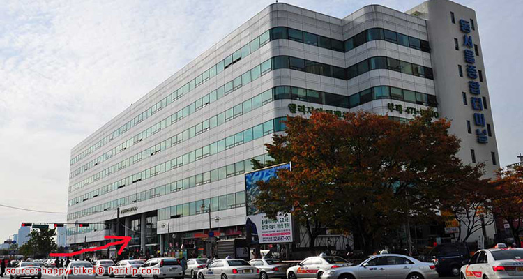 อาคารรถบัสดงโซล(Dong Seoul Bus Terminal)