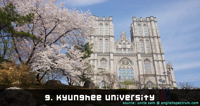 kyunghee university cherry blossom