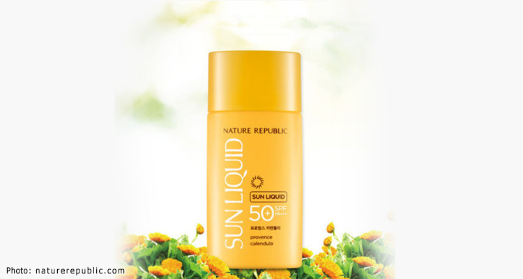 Nature Republic Provence Calendula Sun Liquid SPF 50 PA+++